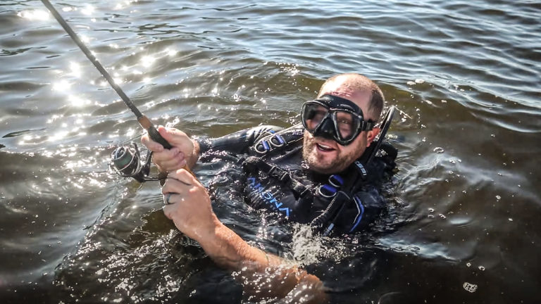 scuba fishing